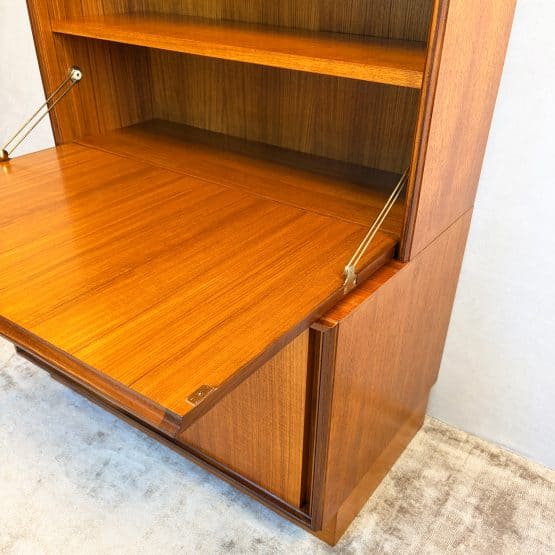 Mid Century ‘Form 5’ Teak Wall Unit by G-Plan