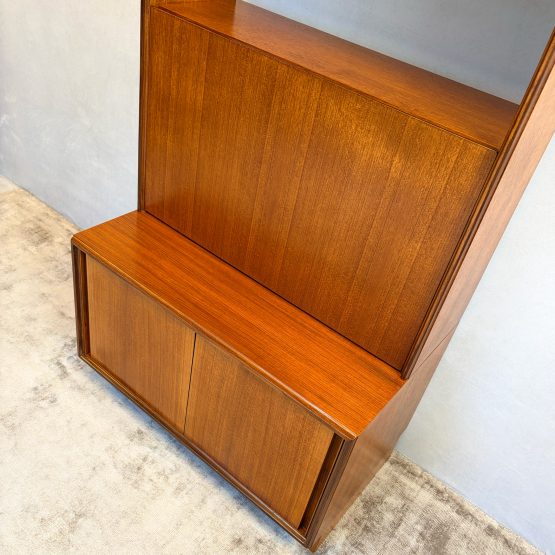 Mid Century ‘Form 5’ Teak Wall Unit by G-Plan