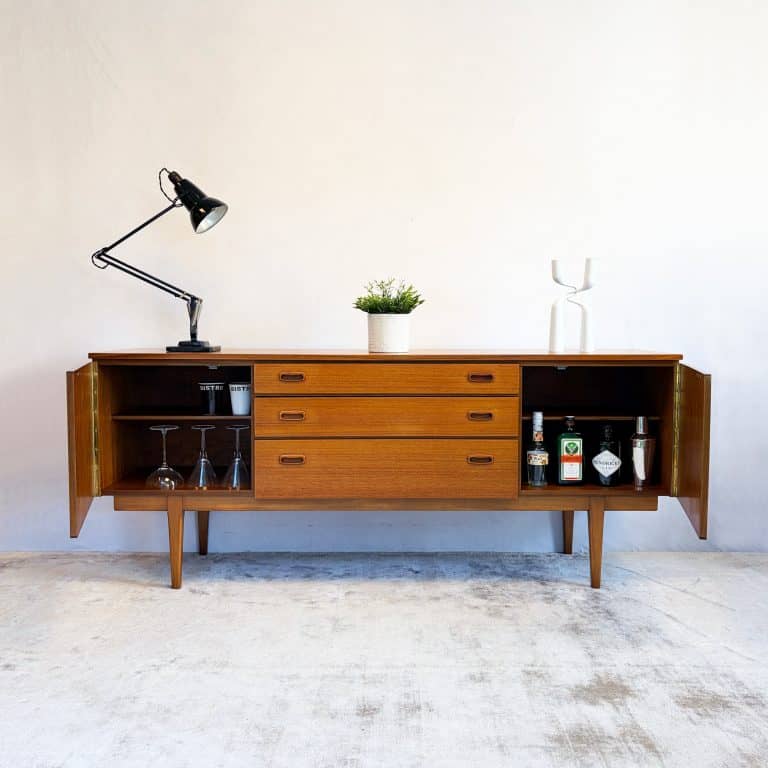 Mid Century Teak Sideboard ‘Citadel Range’ by Nathan Furniture, c.1960s