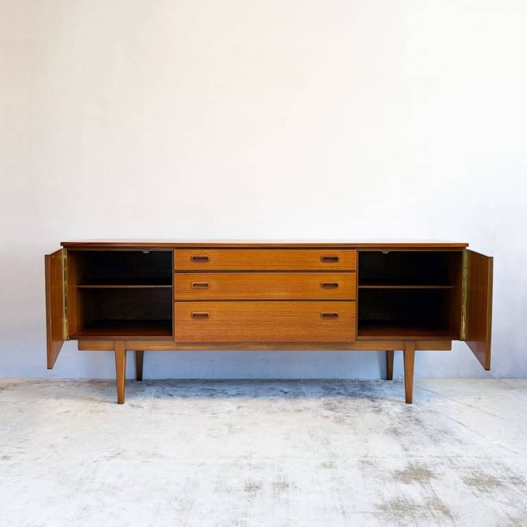 Mid Century Teak Sideboard ‘Citadel Range’ by Nathan Furniture, c.1960s