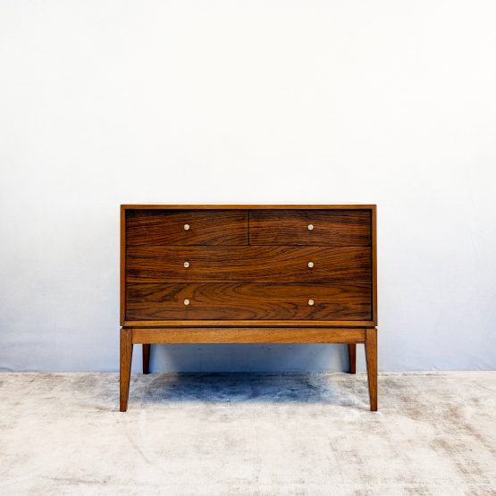 Mid Century ‘M Range’ Walnut Chest of Drawers by Peter Hayward for Uniflex