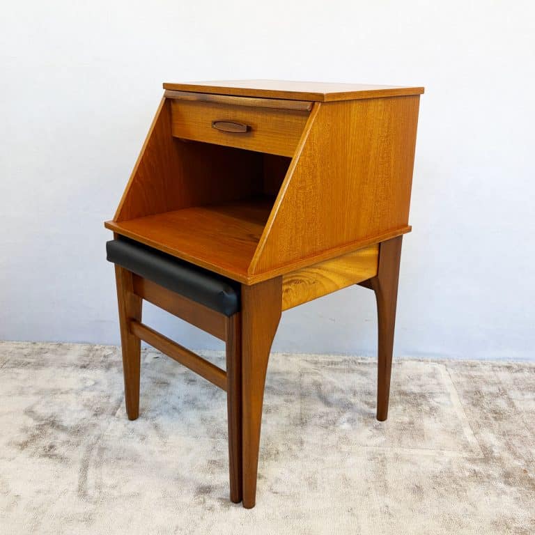 Mid Century "Phonette" Telephone Table / Hall Seat by Chippy Heath