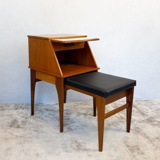 Mid Century "Phonette" Telephone Table / Hall Seat by Chippy Heath