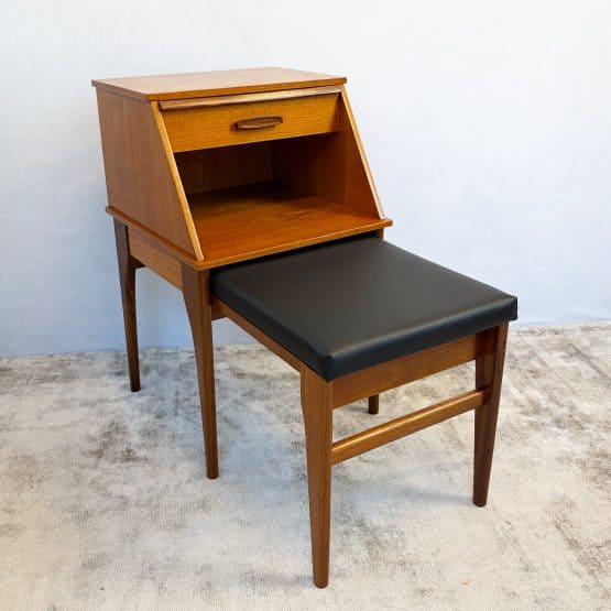 Mid Century "Phonette" Telephone Table / Hall Seat by Chippy Heath