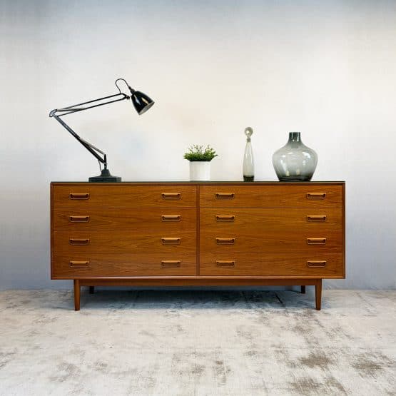Danish Modern Teak 8 Drawer Sideboard c.1960s