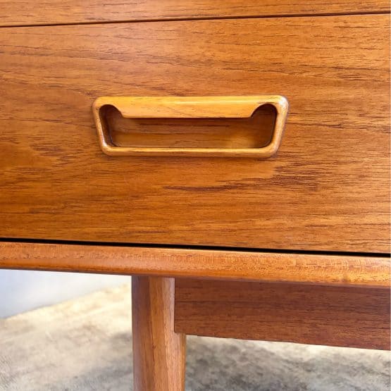 Danish Modern Teak 8 Drawer Sideboard c.1960s