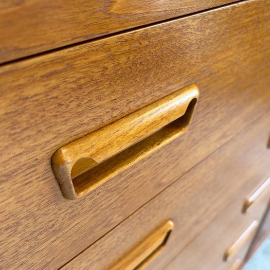 Danish Modern Teak Gentleman's Dresser Cabinet c.1960s