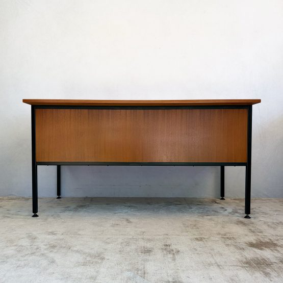 Mid Century Executive Desk by Abbess Linear, 1965