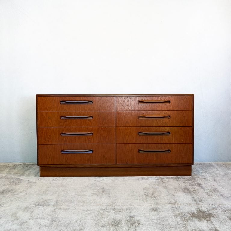 Mid Century Double Fresco Chest of Drawers by G Plan