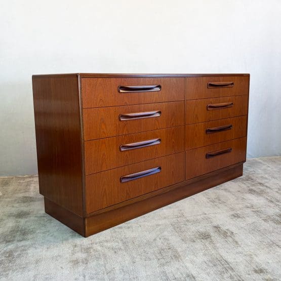 Mid Century Double Fresco Chest of Drawers by G Plan