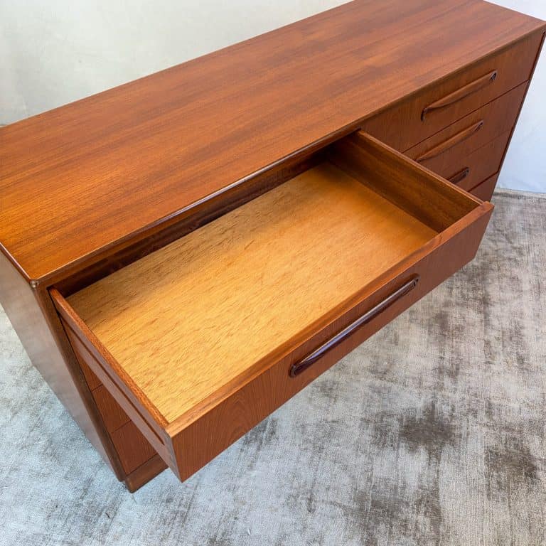 Mid Century Double Fresco Chest of Drawers by G Plan