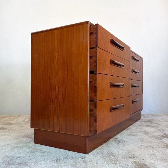 Mid Century Double Fresco Chest of Drawers by G Plan