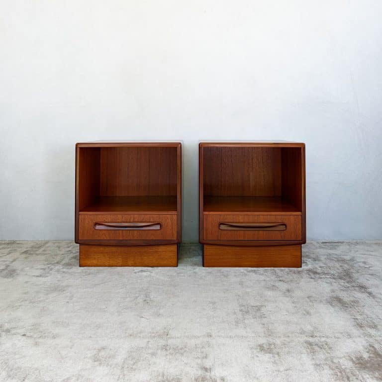 Mid Century Fresco Bedside Cabinets by G Plan