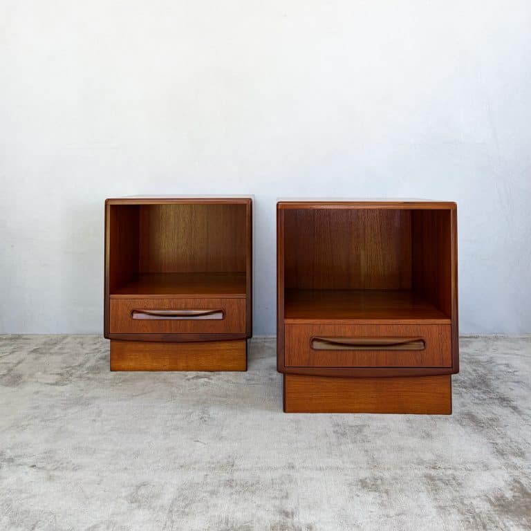 Mid Century Fresco Bedside Cabinets by G Plan