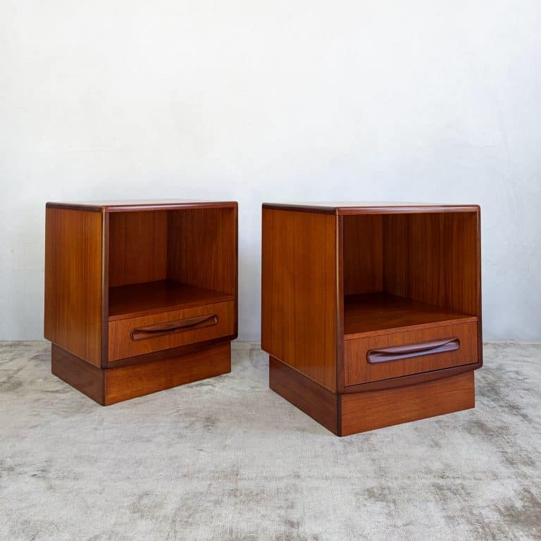 Mid Century Fresco Bedside Cabinets by G Plan