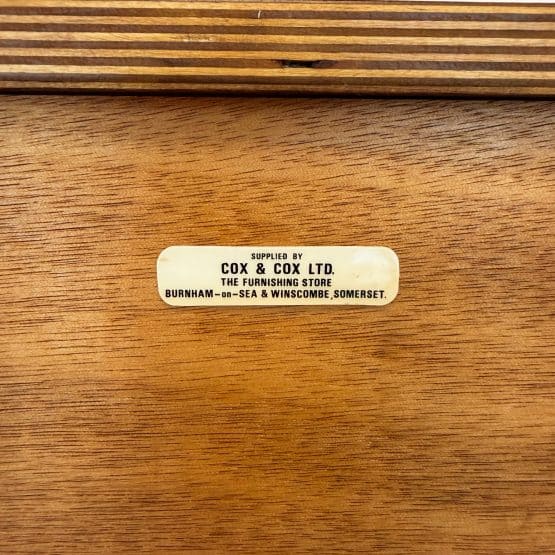 Mid Century Walnut Metamorphic Cocktail Cabinet c.1950s
