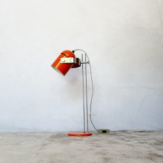 Mid Century Orange Combi Lux Table Lamp by Stanislav Indra c.1970’s
