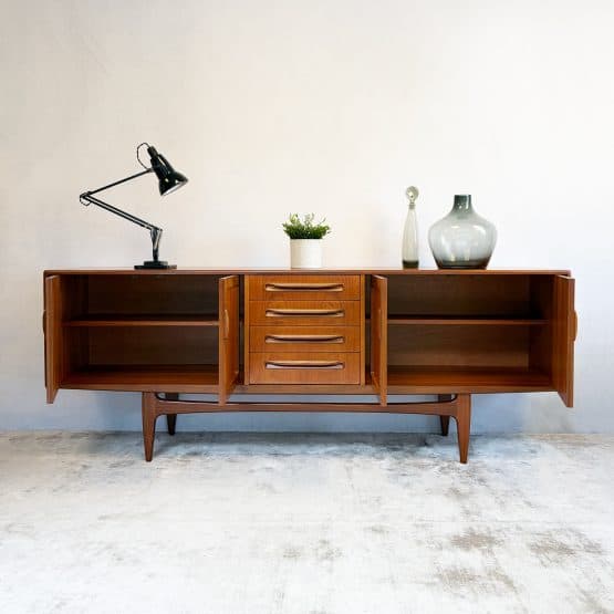 Mid Century Teak Fresco Sideboard By G-Plan