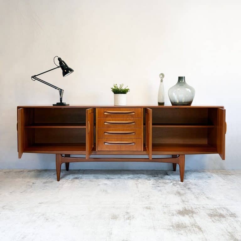 Mid Century Teak Fresco Sideboard By G-Plan