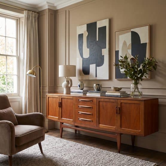 Mid Century Teak Fresco Sideboard By G-Plan