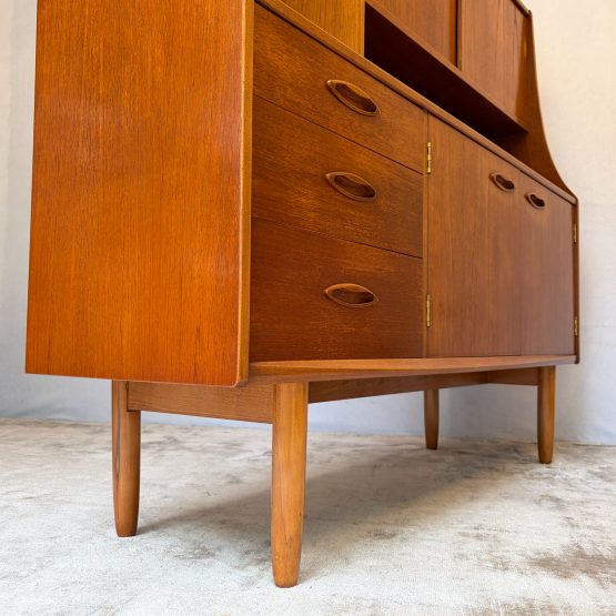 Mid Century Teak Highboard Drinks Cabinet by Jentique