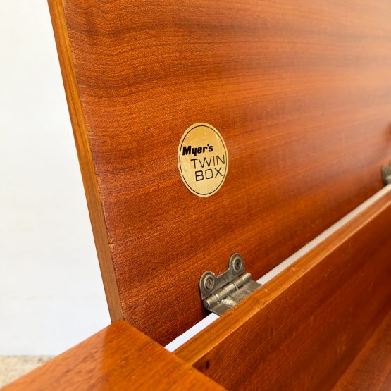 Mid Century Teak Storage Myer’s Twin Box
