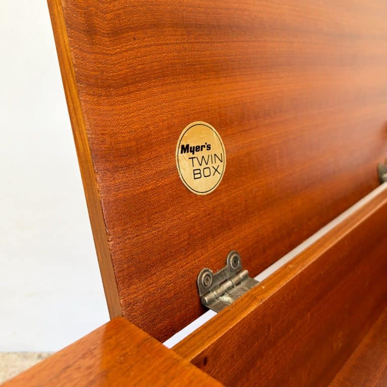 Mid Century Teak Storage Myer’s Twin Box
