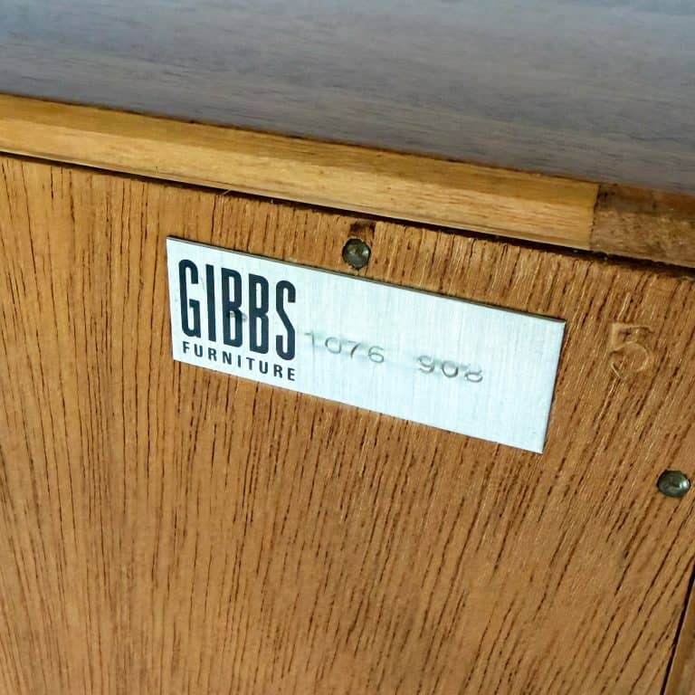 Mid Century Bookcase / Display Cabinet By Herbert Gibbs
