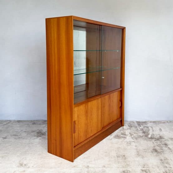 Mid Century Bookcase / Display Cabinet By Herbert Gibbs