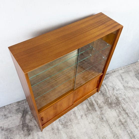 Mid Century Bookcase / Display Cabinet By Herbert Gibbs