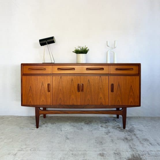 Mid Century Teak Fresco Compact Sideboard By G-Plan