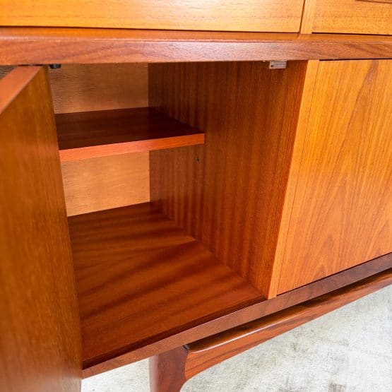Mid Century Teak Fresco Compact Sideboard By G-Plan