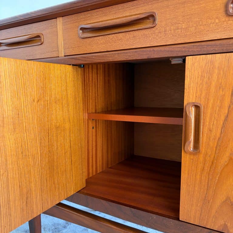 Mid Century Teak Fresco Compact Sideboard By G-Plan