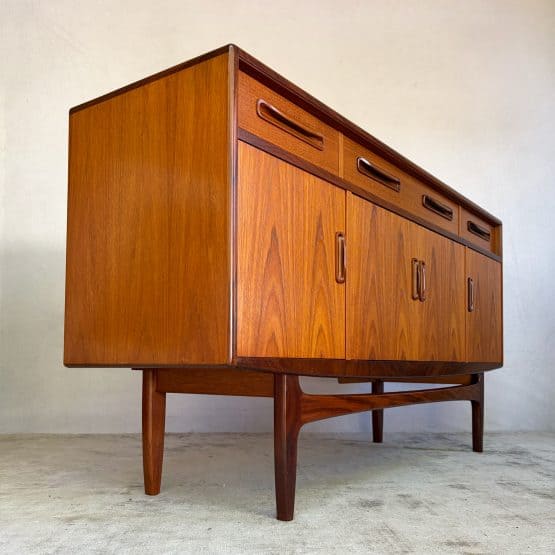 Mid Century Teak Fresco Compact Sideboard By G-Plan