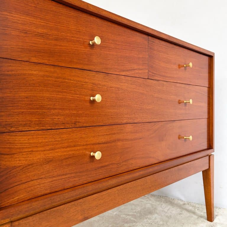 Mid Century Walnut ‘M Range’ Chest of Drawers by Peter Hayward for Uniflex