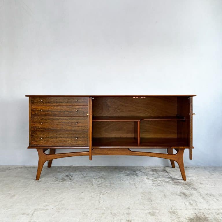 Mid Century Walnut Sideboard by Alfred Cox