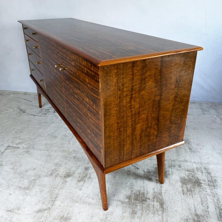 Mid Century Walnut Sideboard by Alfred Cox