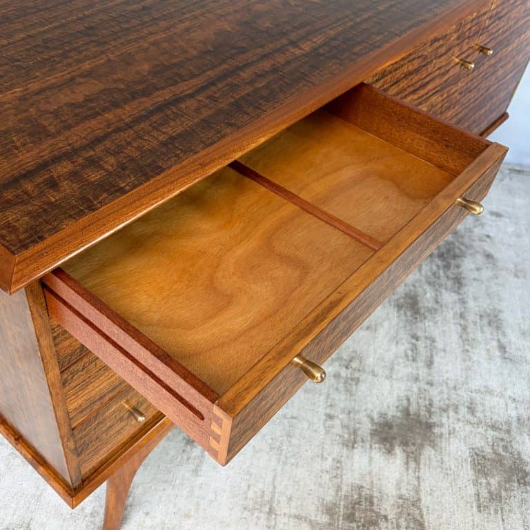 Mid Century Walnut Sideboard by Alfred Cox