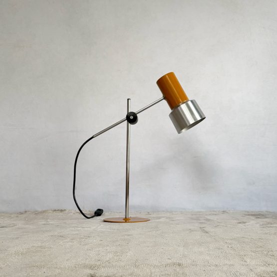 Vintage 1970s Prova Mustard Desk Lamp
