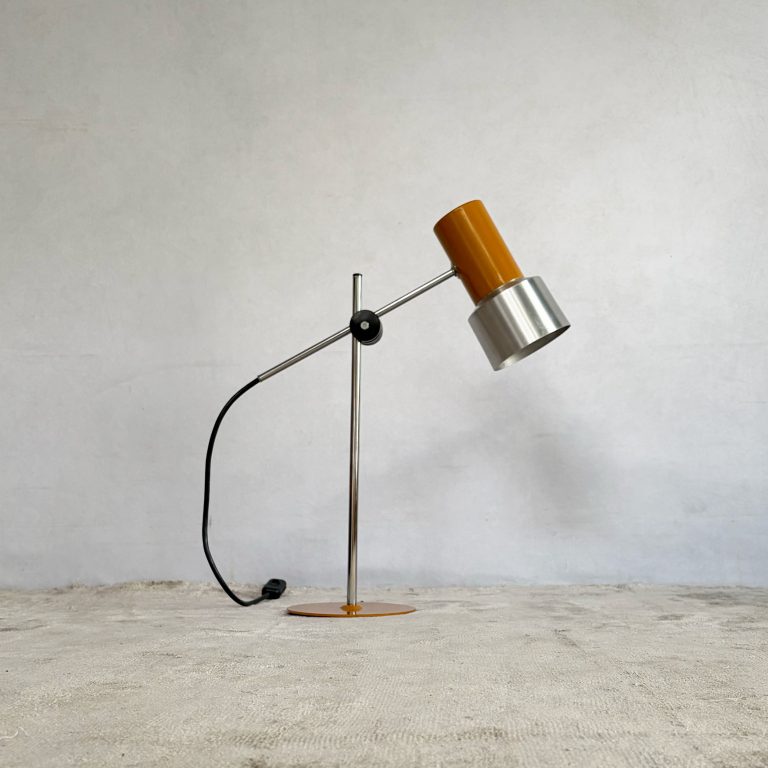 Vintage 1970s Prova Mustard Desk Lamp