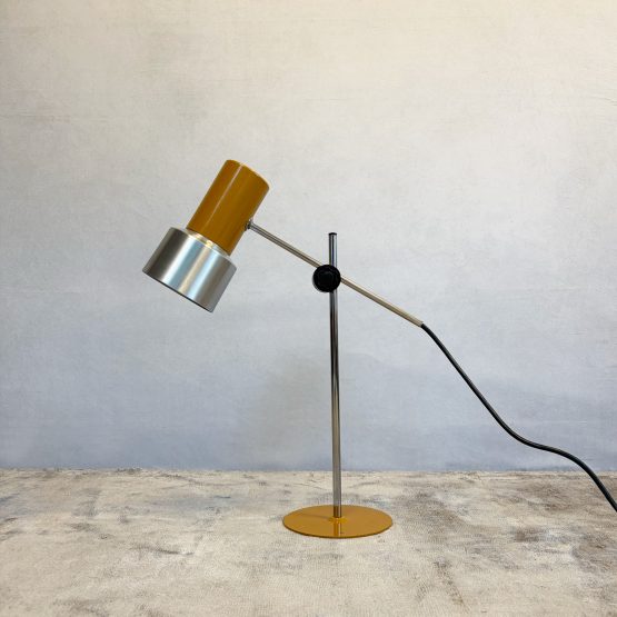 Vintage 1970s Prova Mustard Desk Lamp