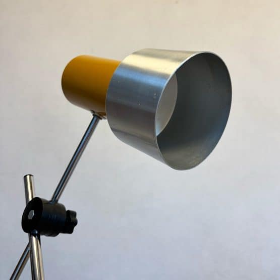 Vintage 1970s Prova Mustard Desk Lamp
