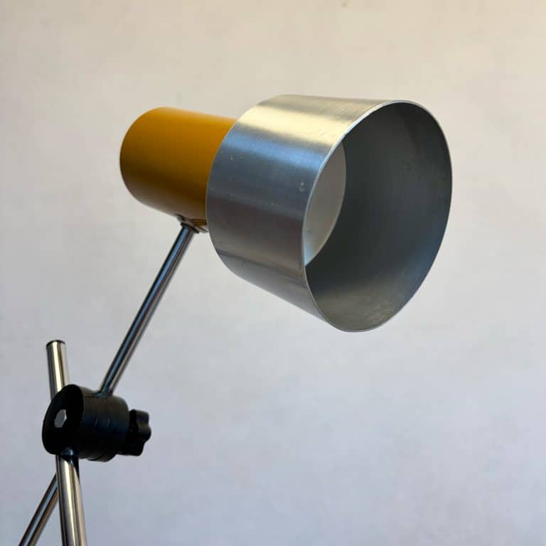 Vintage 1970s Prova Mustard Desk Lamp