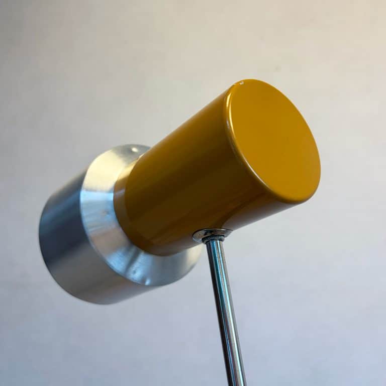 Vintage 1970s Prova Mustard Desk Lamp