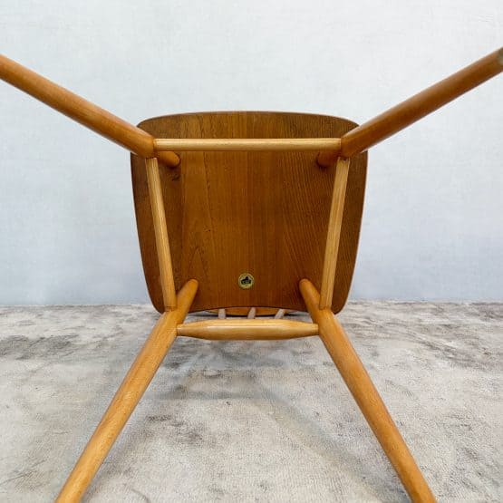 Four Vintage Model 391 Dining Chairs by Ercol