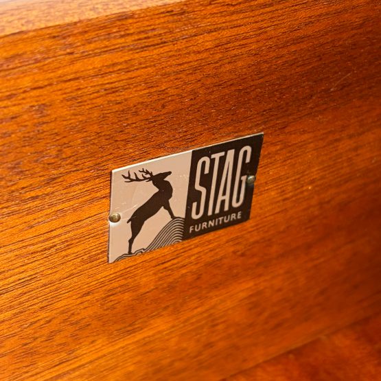 Mid Century C Range Chest of Drawers with Mirror by Stag c.1950