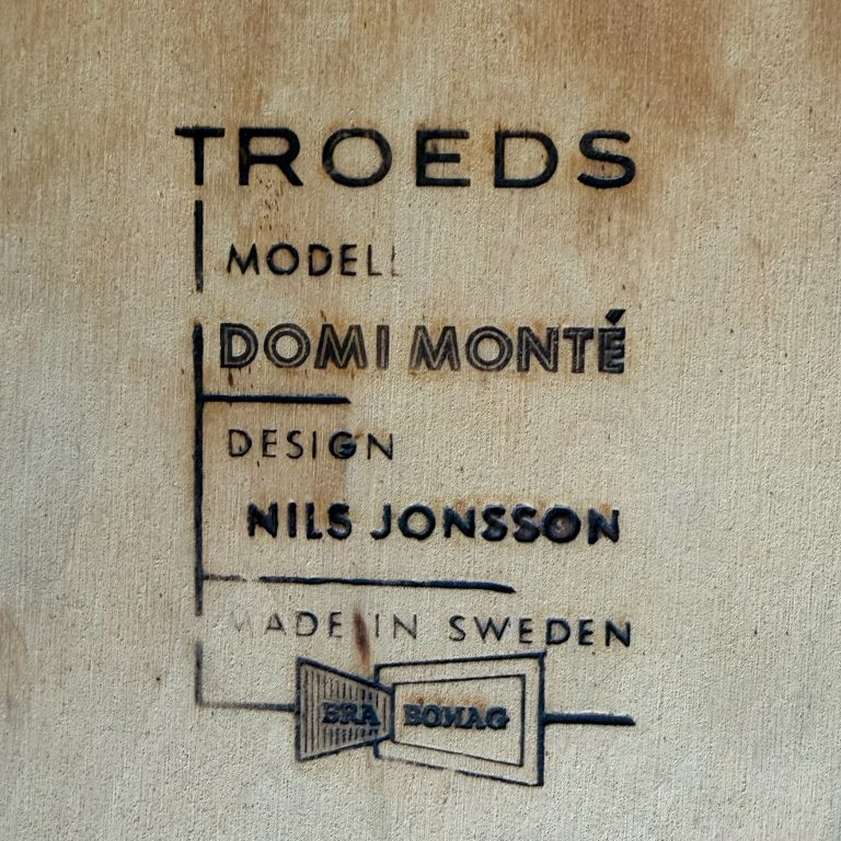 Mid Century Domi Monte Bookcase by Nils Jonsson for Troeds