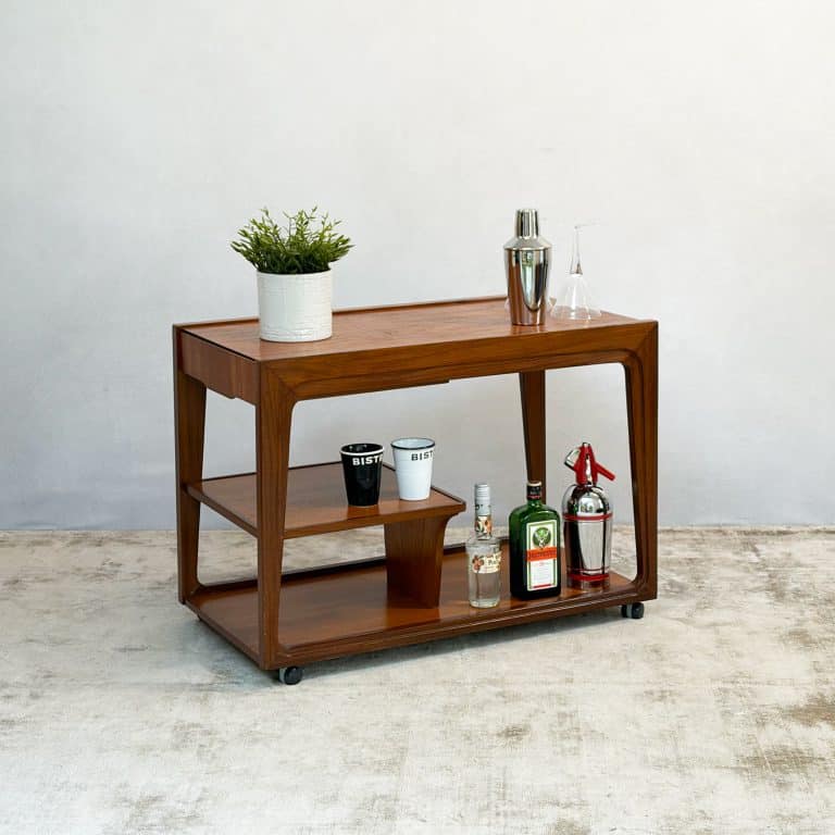 Mid Century Drinks Trolley by Remploy