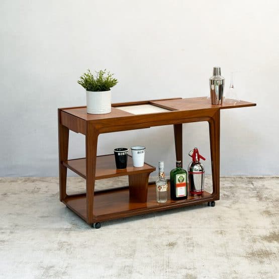 Mid Century Drinks Trolley by Remploy