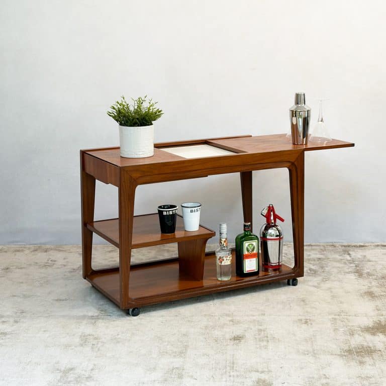 Mid Century Drinks Trolley by Remploy